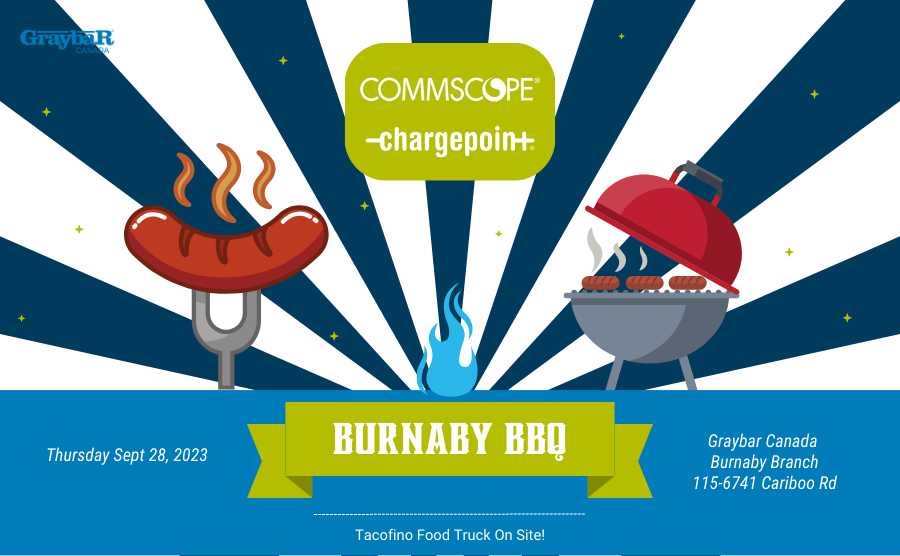 Burnaby Branch BBQ Featuring Commscope and Chargepoint
